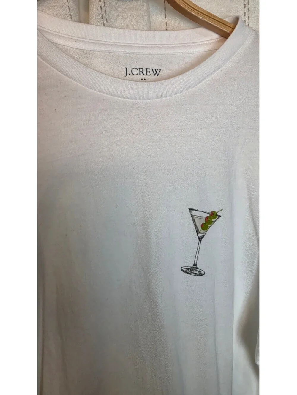 J Crew Dirty Martini Graphic Tee